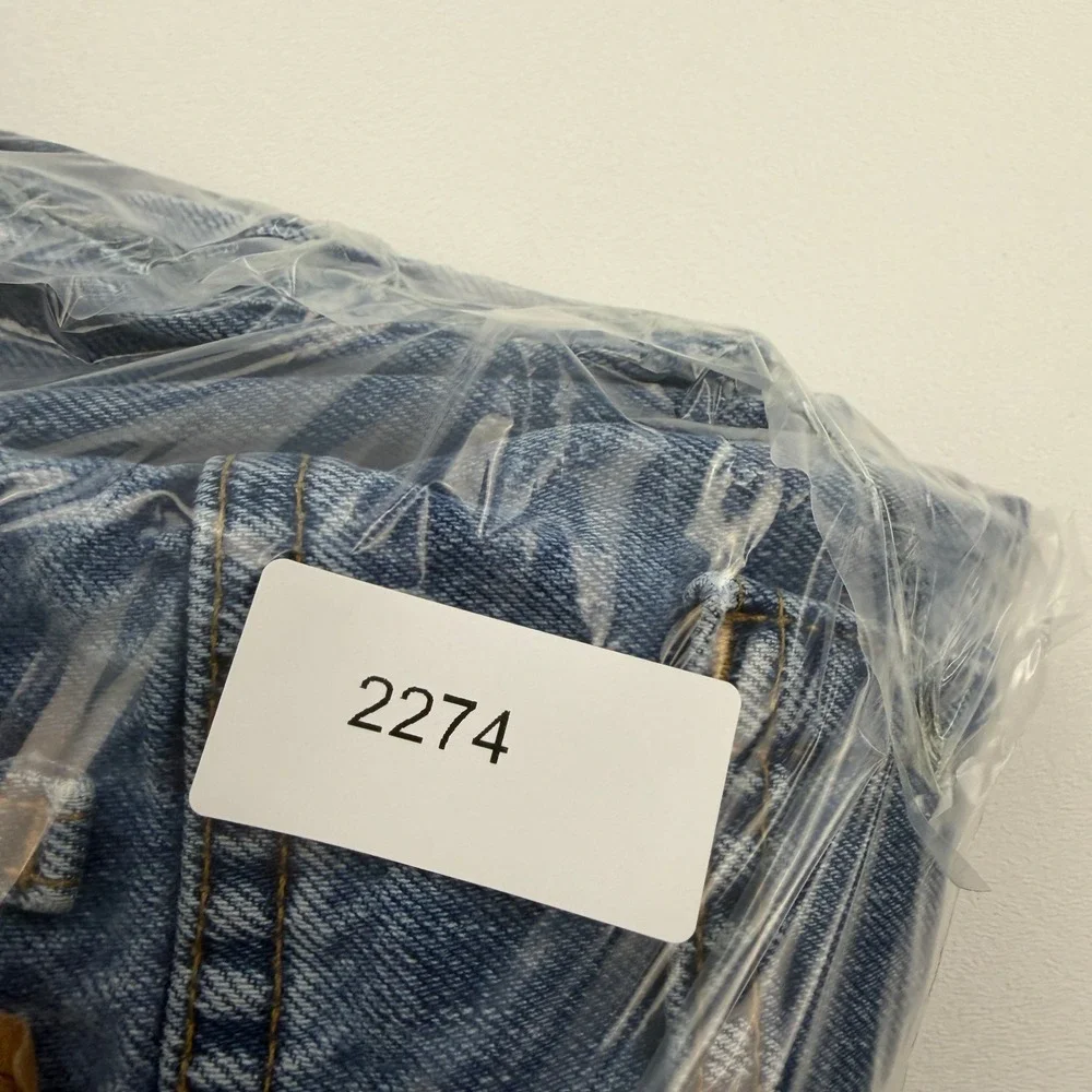 Vintage Levis 550 Jeans Mens 38x30 Medium Stonewash Relaxed Blue Red Tab Tapered